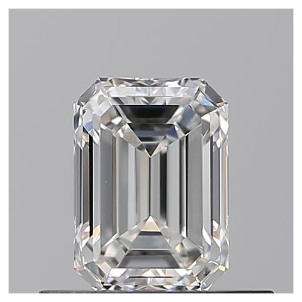 EMERALD 0.55 F VVS2 --VG-EX - 100766634290 GIA Diamond