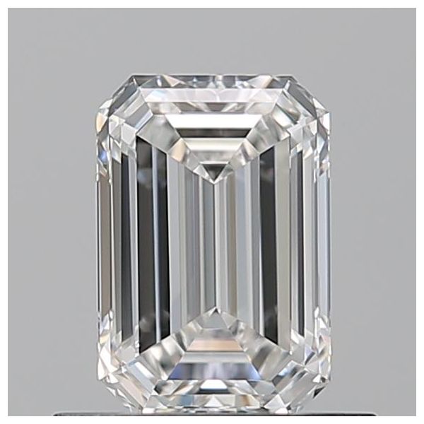 EMERALD 0.71 F VVS1 --VG-EX - 100766654596 GIA Diamond