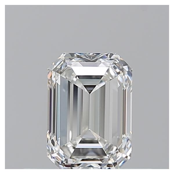 EMERALD 0.53 H VVS1 --VG-EX - 100766670124 GIA Diamond