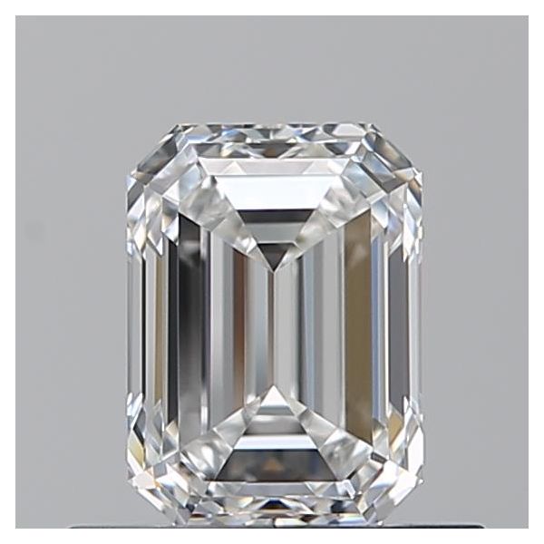 EMERALD 0.7 F VVS1 --VG-EX - 100766716365 GIA Diamond