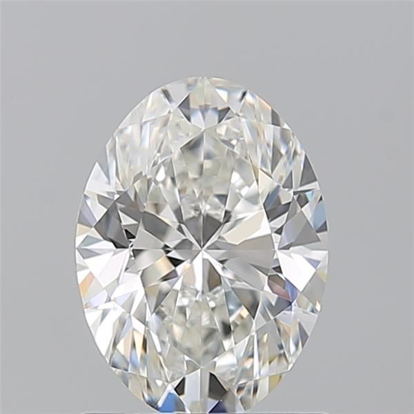 OVAL 1.3 H VVS1 --EX-EX - 100766724086 GIA Diamond
