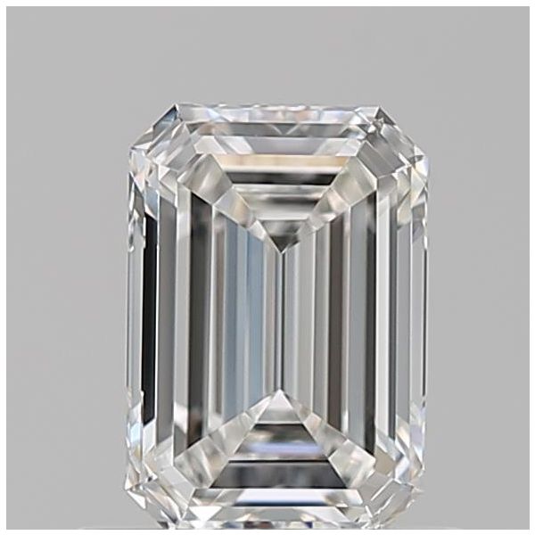 EMERALD 0.7 F VVS1 --VG-EX - 100766730047 GIA Diamond