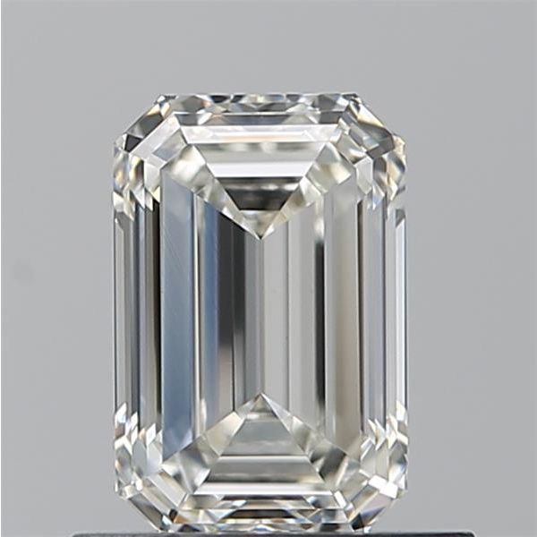 EMERALD 0.8 H VVS2 --EX-EX - 100766750376 GIA Diamond