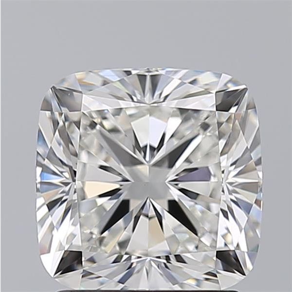 CUSHION 2.01 G VVS2 --EX-EX - 100766759858 GIA Diamond