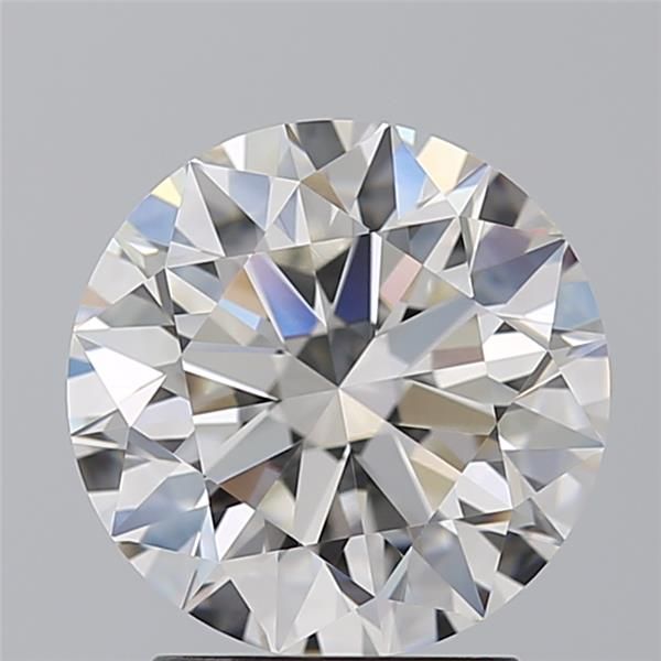 ROUND 2.56 H VVS2 EX-EX-EX - 100766782267 GIA Diamond
