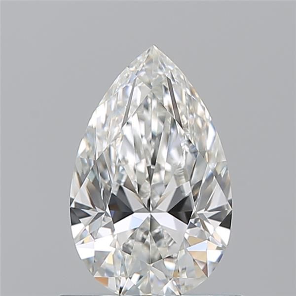 PEAR 0.9 G VVS1 --EX-EX - 100766789876 GIA Diamond