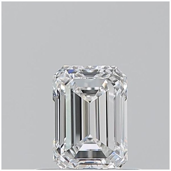 EMERALD 0.57 E VVS1 --EX-EX - 100766793082 GIA Diamond