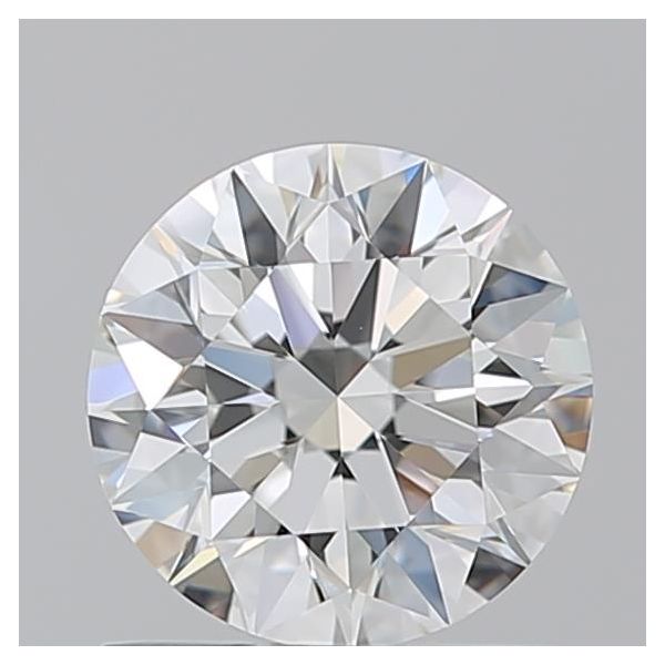 ROUND 1.01 H VVS1 EX-EX-EX - 100766804074 GIA Diamond