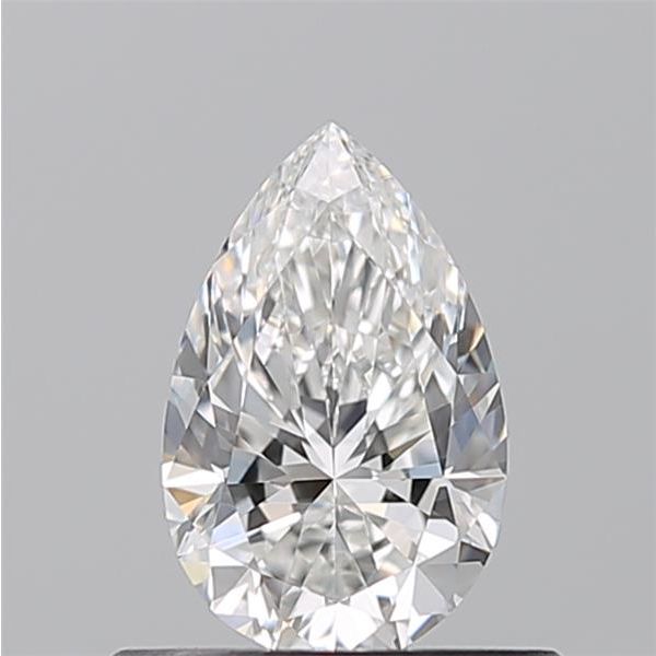 PEAR 0.5 F VVS1 --VG-VG - 100766809105 GIA Diamond