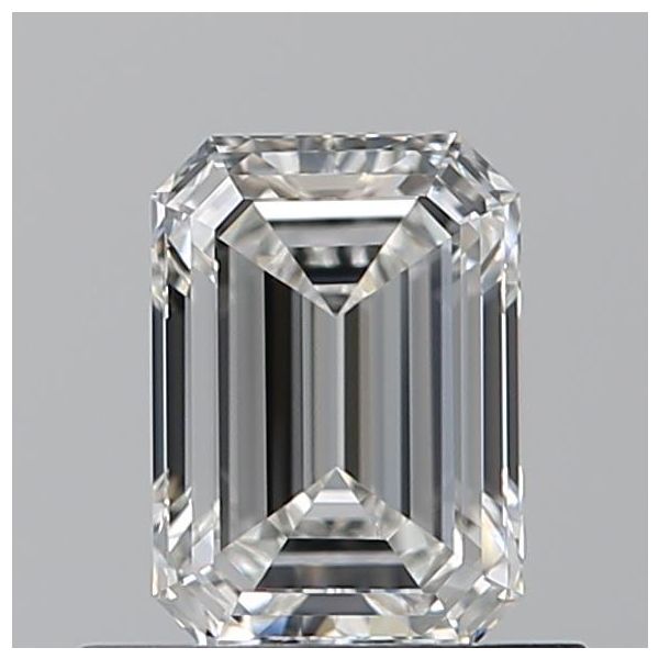 EMERALD 0.7 F VVS2 --EX-VG - 100766838242 GIA Diamond