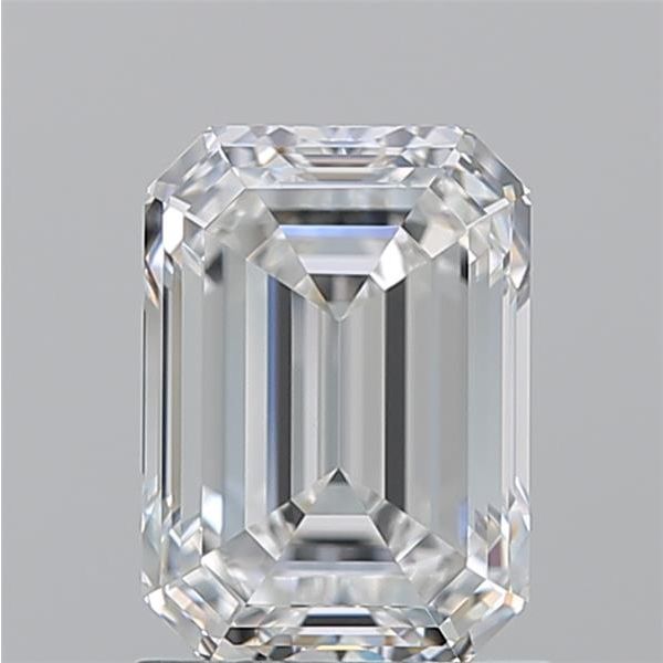 EMERALD 1.53 E VVS2 --EX-EX - 100766838886 GIA Diamond