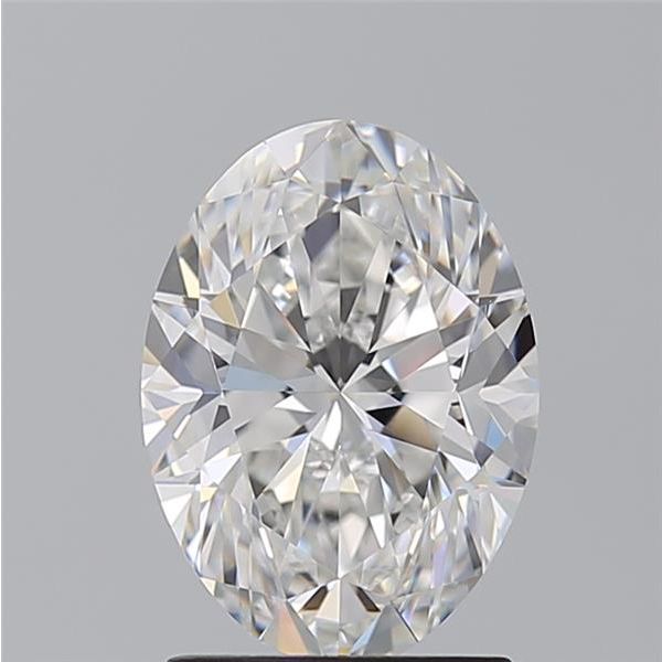 OVAL 1.91 E VVS1 --EX-EX - 100766847582 GIA Diamond