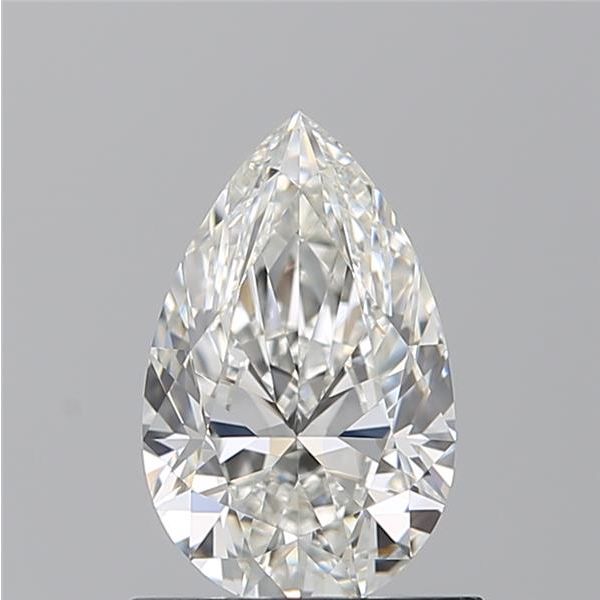PEAR 0.9 G VVS1 --EX-EX - 100766850643 GIA Diamond