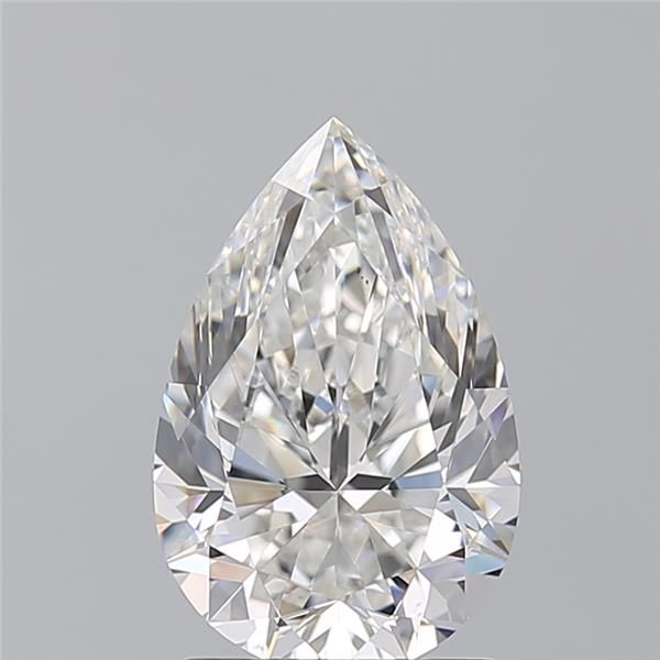PEAR 2.02 F VS2 --EX-EX - 100766857545 GIA Diamond