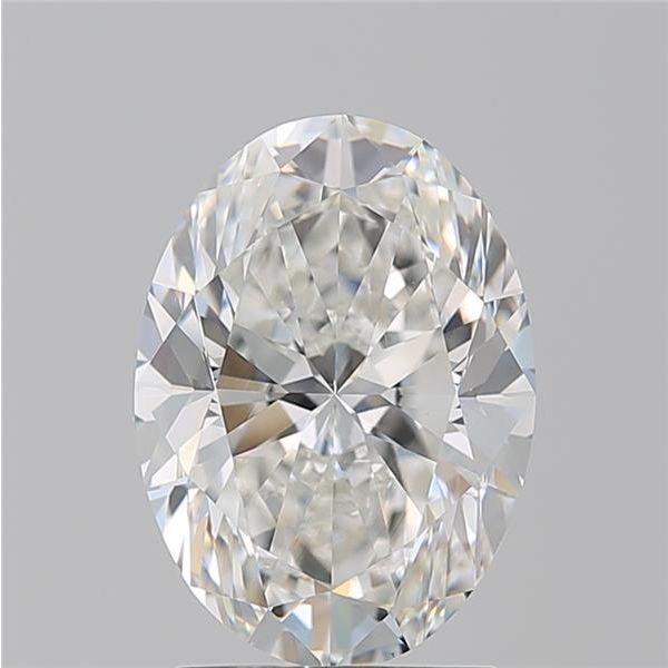 OVAL 2.52 G VVS2 --EX-EX - 100766868132 GIA Diamond