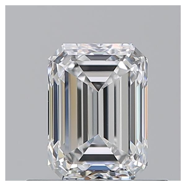 EMERALD 0.7 E VVS1 --EX-EX - 100766868456 GIA Diamond