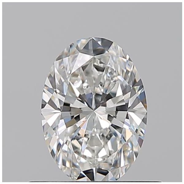 OVAL 0.5 H VS1 --EX-EX - 100766869386 GIA Diamond