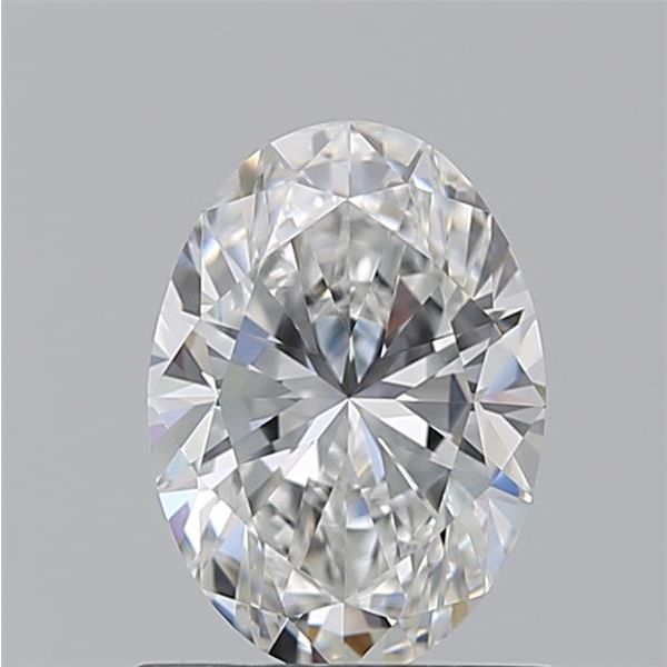 OVAL 1.01 F VVS2 --EX-EX - 100766876971 GIA Diamond