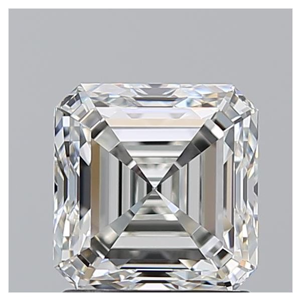 ASSCHER 1.5 H VVS2 --EX-EX - 100766885530 GIA Diamond