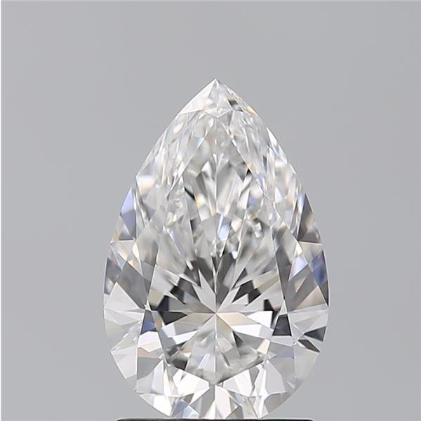 PEAR 1.7 E VVS1 --EX-EX - 100766891640 GIA Diamond