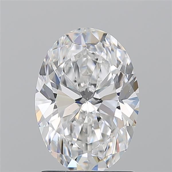 OVAL 1.71 E VS1 --EX-EX - 100766909198 GIA Diamond