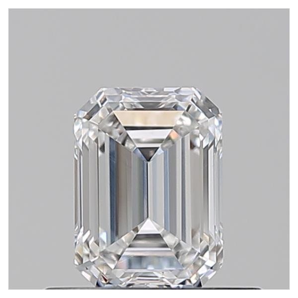 EMERALD 0.53 E VVS1 --EX-VG - 100766916023 GIA Diamond