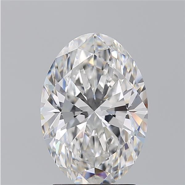 OVAL 2.51 F VVS2 --EX-EX - 100766936871 GIA Diamond
