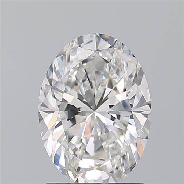 OVAL 1.7 G VVS2 --EX-EX - 100766942127 GIA Diamond