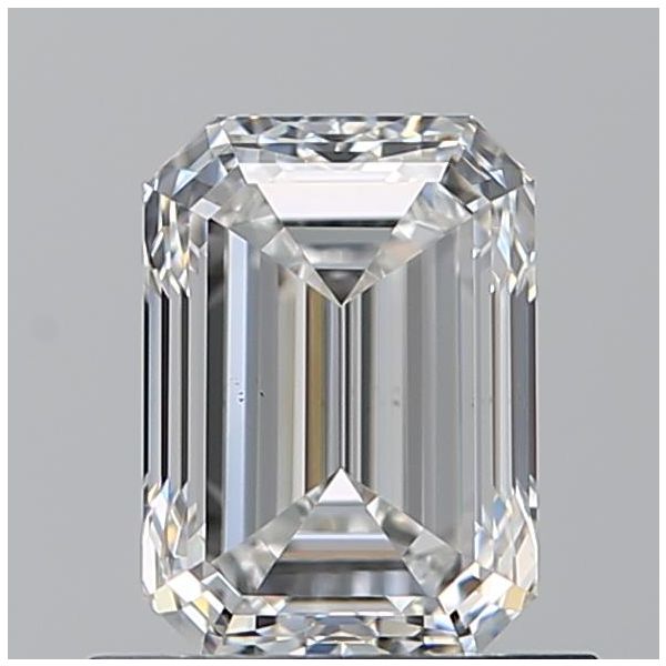 EMERALD 0.9 F VS2 --EX-EX - 100766943761 GIA Diamond