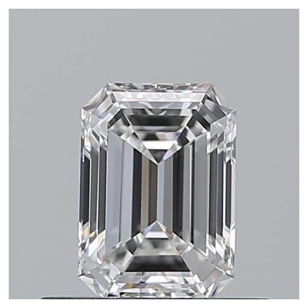 EMERALD 0.52 E VVS1 --EX-EX - 100766955033 GIA Diamond