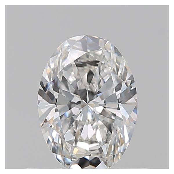 OVAL 0.5 F VVS2 --EX-EX - 100766957498 GIA Diamond