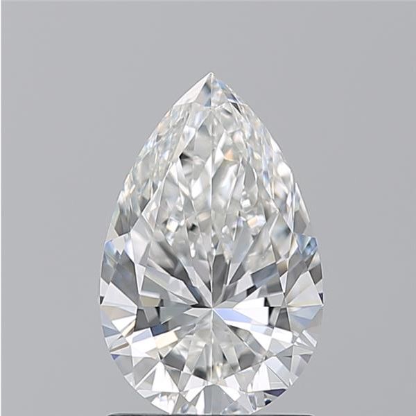 PEAR 1.5 F VVS2 --EX-EX - 100766958649 GIA Diamond