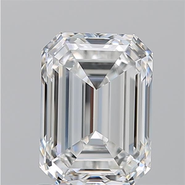 EMERALD 1.51 F VVS2 --EX-EX - 100766971673 GIA Diamond