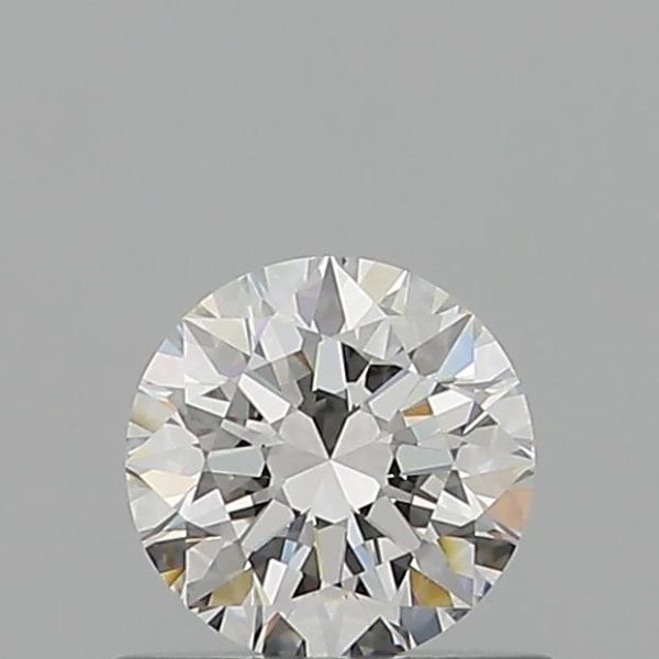 ROUND 0.61 F VVS1 EX-EX-EX - 100767482221 GIA Diamond