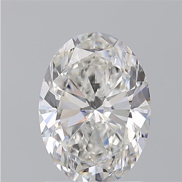 OVAL 1.7 G VVS1 --EX-EX - 100767519587 GIA Diamond