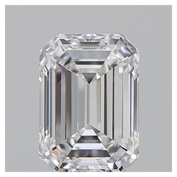 EMERALD 1.06 E VVS2 --EX-EX - 100767540323 GIA Diamond