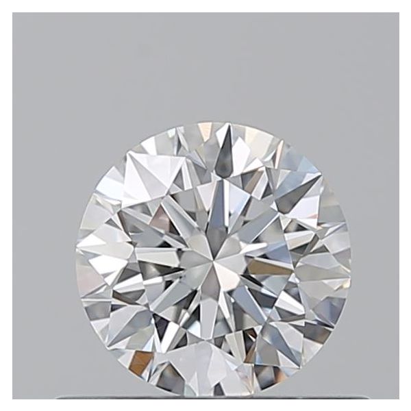 ROUND 0.53 F VVS1 EX-EX-EX - 100767553316 GIA Diamond