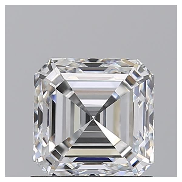 ASSCHER 1.07 F VVS1 --EX-EX - 100767556591 GIA Diamond