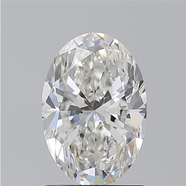 OVAL 1.51 H VVS2 --EX-EX - 100767563263 GIA Diamond