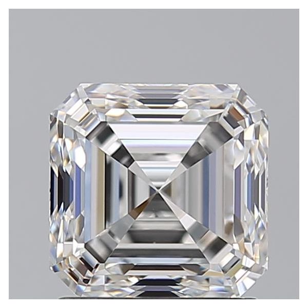 ASSCHER 1.7 F VVS2 --EX-EX - 100767569054 GIA Diamond