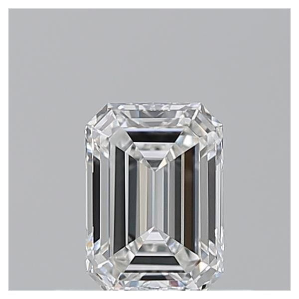 EMERALD 0.53 F VVS1 --VG-VG - 100767589125 GIA Diamond