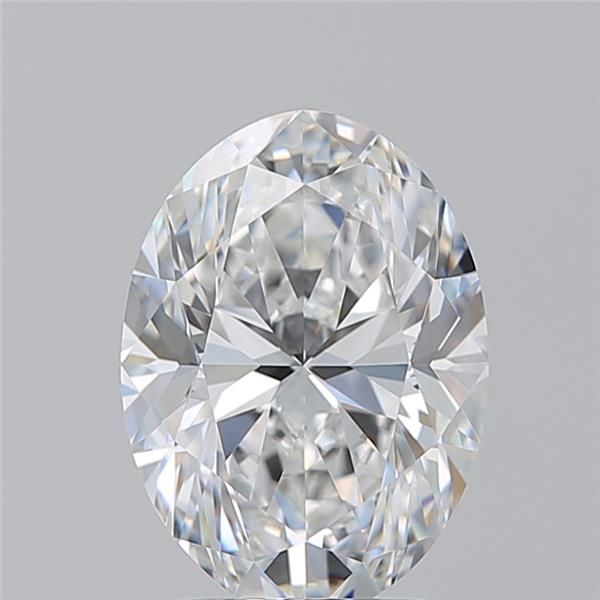 OVAL 2.02 E VVS1 --EX-EX - 100767591856 GIA Diamond