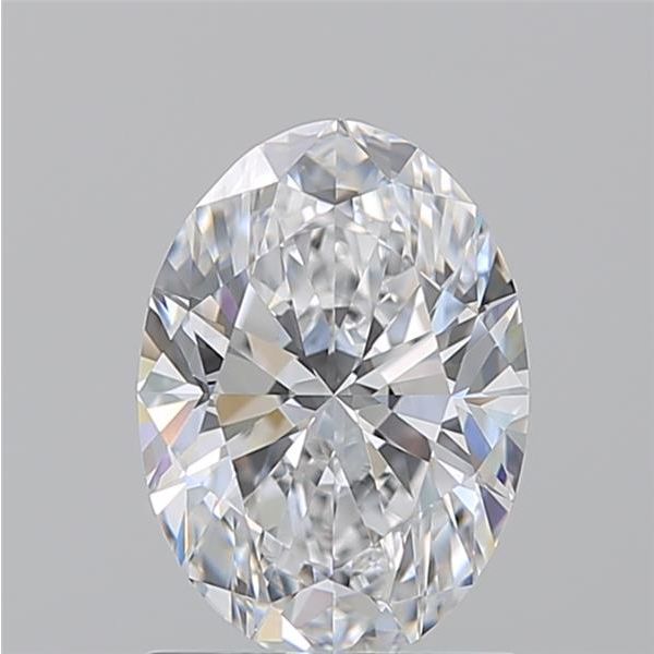 OVAL 1.37 D VVS1 --EX-EX - 100767595909 GIA Diamond