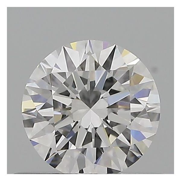 ROUND 0.52 F VVS1 EX-EX-EX - 100767598921 GIA Diamond