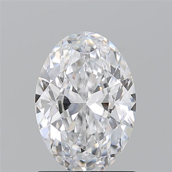 OVAL 1.32 D IF --EX-EX - 100767617125 GIA Diamond