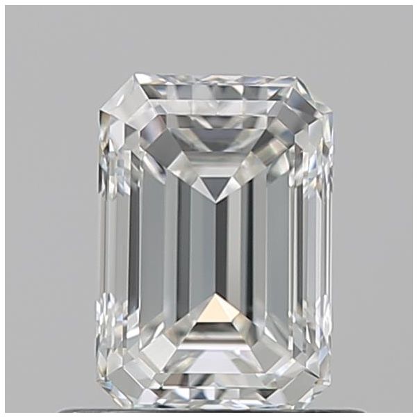 EMERALD 0.75 H VVS2 --VG-VG - 100767617673 GIA Diamond