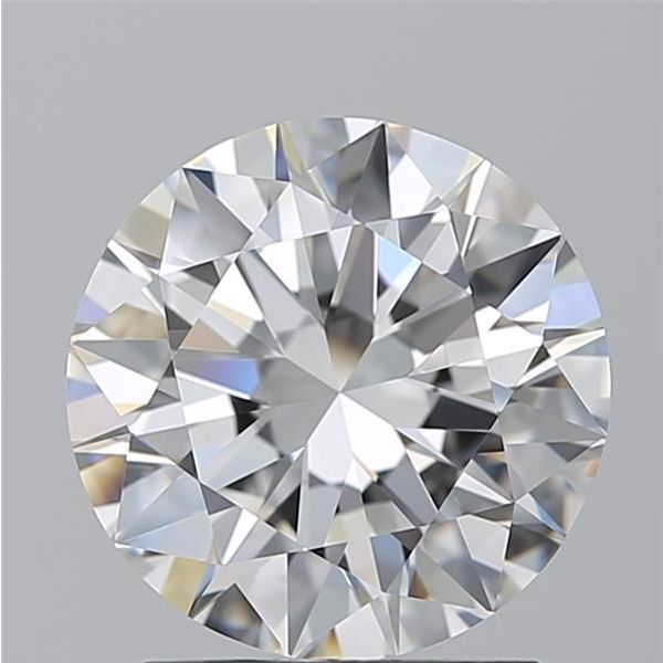 ROUND 2.01 F VVS1 EX-EX-EX - 100767630475 GIA Diamond