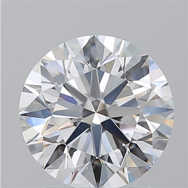 ROUND 2.01 F VVS2 EX-EX-EX - 100767636214 GIA Diamond