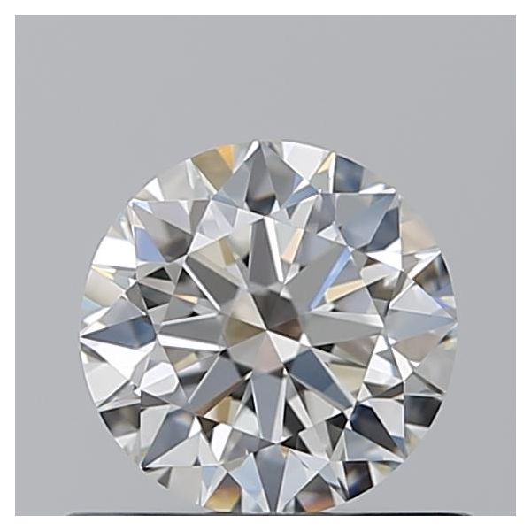 ROUND 0.61 H VVS2 EX-EX-EX - 100767653756 GIA Diamond
