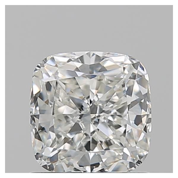 CUSHION 1.01 H VVS1 --VG-EX - 100767655242 GIA Diamond